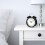 ZRIZAURA DEKAD Black Alarm Clock 10 cm 2