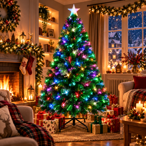 New Christmas Tree X-Mas Tree Fiber Optic 3FT 2
