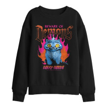 (7-8 Years, Black) K-Pop Demon Hunters Childrens/Kids Band Derpy & Sussie Sweatshirt