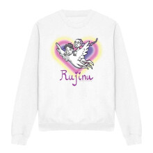 (XXL, White) K-Pop Demon Hunters Unisex Adult Huntrix Saja Boys Rujinu Heart Sweatshirt
