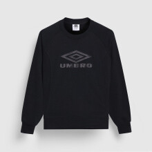 (XL, Black/Volcanic Ash) Umbro Mens Iconic Sweatshirt