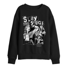 (7-8 Years, Black) K-Pop Demon Hunters Childrens/Kids Huntrix Slay The Stage Sweatshirt