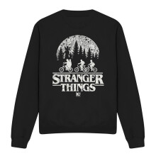 (XXL, Black) Stranger Things Unisex Adult Upside Down 10th Anniversary Sweatshirt
