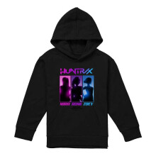 (12-13 Years, Black) K-Pop Demon Hunters Childrens/Kids Huntr/X Spotlight Pullover Hoodie