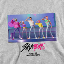 (5-6 Years, Athletic Heather) K-Pop Demon Hunters Childrens/Kids Saja Boys Soda Pop Dance Pullover Hoodie