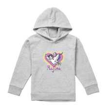 (5-6 Years, Athletic Heather) K-Pop Demon Hunters Childrens/Kids Huntrix Saja Boys Rujinu Saja Boys Heart Pullover Hoodie