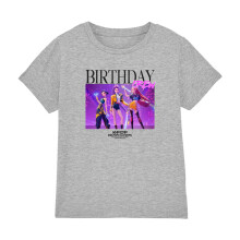 (3-4 Years, Athletic Heather) K-Pop Demon Hunters Childrens/Kids Huntrix Birthday Group T-Shirt