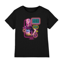 (12-13 Years, Black) K-Pop Demon Hunters Childrens/Kids Mira Glowing Lights T-Shirt