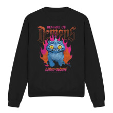 (XL, Black) K-Pop Demon Hunters Unisex Adult Band Derpy & Sussie Sweatshirt