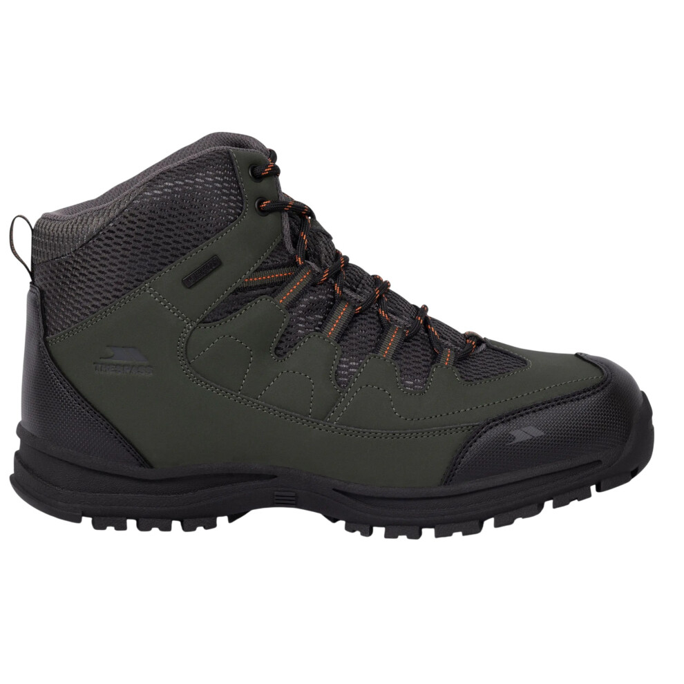 Trespass Men's Dark/Green Finley Hiking Boots - 9 Uk - 100% Mixed - Image 2