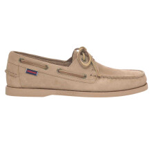 (11 UK, Total Raw Beige) Sebago Mens Dockside Portland Suede Boat Shoes