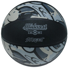 (6, Black/Grey) Midwest Street Basketball