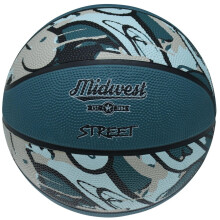 (5, Blue/Black/Grey) Midwest Street Basketball