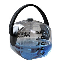 (13.5cm x 19cm x 19cm, Blue) Urban Fitness Hydro Inertia Kettle Bell