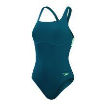 (10 UK, Blue) Speedo Womens/Ladies Flexi-Fit One Piece Swimsuit