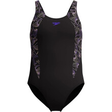 (5-6 Years, Peach) Speedo Childrens/Kids Hyperboom Splice Muscleback One Piece Swimsuit
