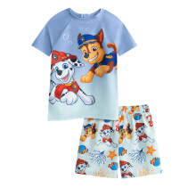 (2-3 Years, Blue) Paw Patrol Boys Chase & Marshall Swim Set