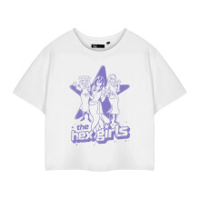 Scooby Doo Womens/Ladies Cropped Short-Sleeved T-Shirt