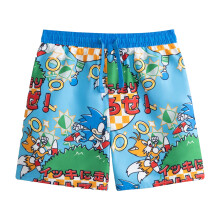 (5-6 Years, Blue) Sonic The Hedgehog Boys Sonic The Hedgehog Swim Shorts
