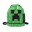 Minecraft Minecraft Childrens/Kids Face Creeper Drawstring Bag 1