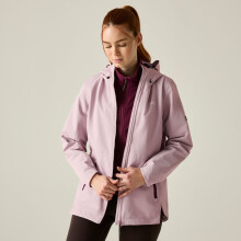 (14 UK, Powder Lilac/Fig) Regatta Womens/Ladies Hamara IV Waterproof Jacket