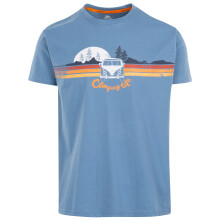 (XL, Denim Blue) Trespass Mens Tshirt Short Sleeve Cromer