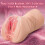 Realistic TPE 3-Channel Male Masturbator 3