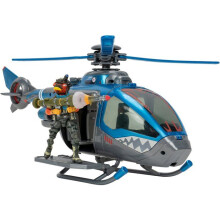 Fahrzeug The Choppa - FORTNITE - 50 cm - enthaltene Figur Triggerfish - LED-Lichter