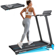 GEOTECH Foldable Treadmill for Home with 8% Inclin