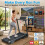 GEOTECH Foldable Treadmill for Home with 8% Inclin 2