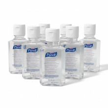 Hand Sanitiser Gel 60ml – Pack of 6 Travel Bottles | Alcohol