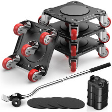 WOUOW Furniture Movers with 5 Wheels 360 Rotating Universal Wheels,