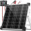 Voltset 20W 12V Solar Panel Kit, Monocrystalline Solar Battery 1