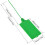 100 Plastic Shipping Tags Water Proof Labeling Writable Shipping 6