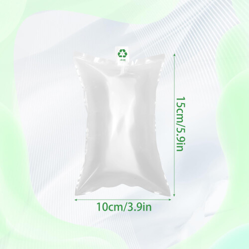 Clear Inflatable Air Cushion Bags 1015cm, 100 Pack Void Fill 1