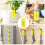 Flintronic 100PCS Plastic Shipping Tags, Blank Waterproof Plastic 5