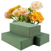 YUXIANLB 3PCs Floral Foam Blocks Wet Dry Flower Foam Plant Foam for