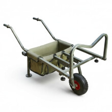 RocwooD Fishing Trolley Wheel Folding Barrow Cart with Bag Adjustable