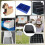 NBEADS 10Pcs Corrugated Plastic Sheets, 3mm Thick Plastic Board 6