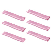 6pcs Satin Mask Strap Covers, Comfortable & Breathable Soft Face