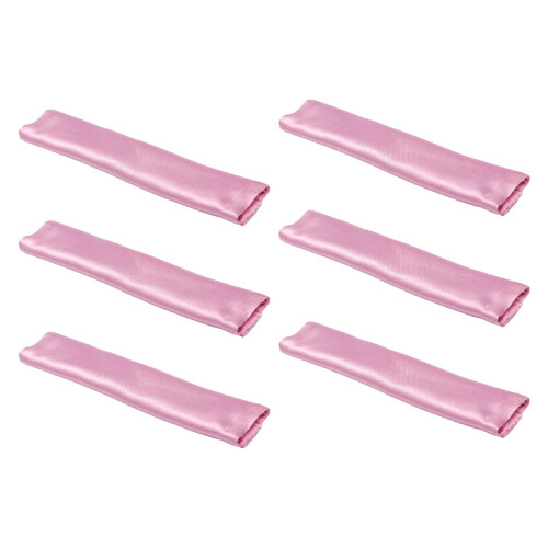 6pcs Satin Mask Strap Covers, Comfortable & Breathable Soft Face
