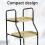 HOMECRAFT Shelf Mobility Trolley – Height Adjustable Trolley, Walking 6