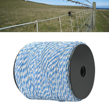 500m Electric Fence Wire, 6 Strands Stainless Steel Wire Reel Nylon