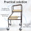HOMECRAFT Shelf Mobility Trolley – Height Adjustable Trolley, Walking 4