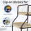 HOMECRAFT Shelf Mobility Trolley – Height Adjustable Trolley, Walking 3