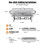 Chafing Dish Buffet Set 9L,Easy Assembly, 4 Pack Food-Grade Stainless 2