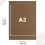 LEO Design A3 Corrugated Cardboard Sheets Dividers for Packing, 2