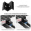 Anbte 10pcs Solar Panel End Clamp for Standard Unistrut, Aluminum 4
