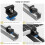 Anbte 10pcs Solar Panel End Clamp for Standard Unistrut, Aluminum 6