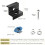 Anbte 10pcs Solar Panel End Clamp for Standard Unistrut, Aluminum 2